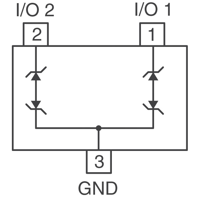 CDSOT23-SM712 Bourns Inc. TVS - Dioden